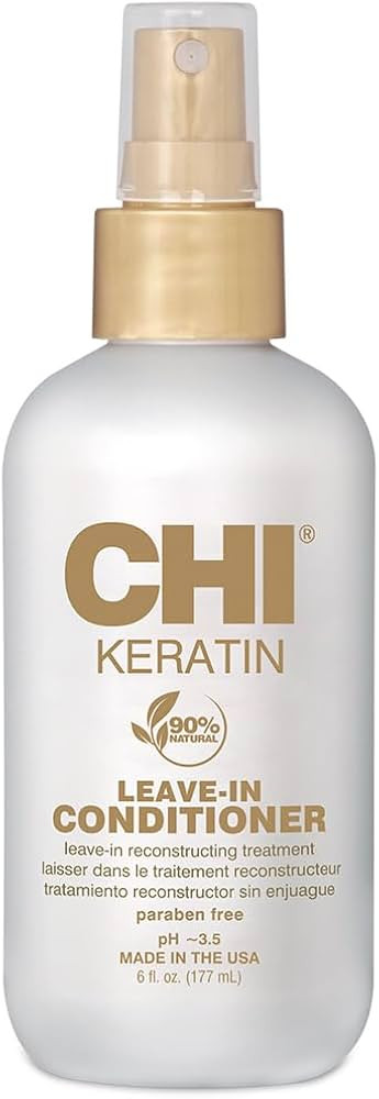 CHI Keratin Leave-in Conditioner, Hydrating Conditioner For Restoring Softness & Preventing Break... | Amazon (US)