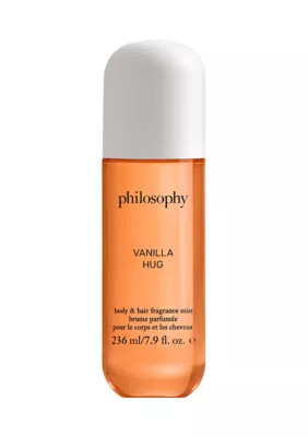 philosophy Vanilla Hug Body & Hair Fragrance Mist For Women, 7.9 Ounces | Belk