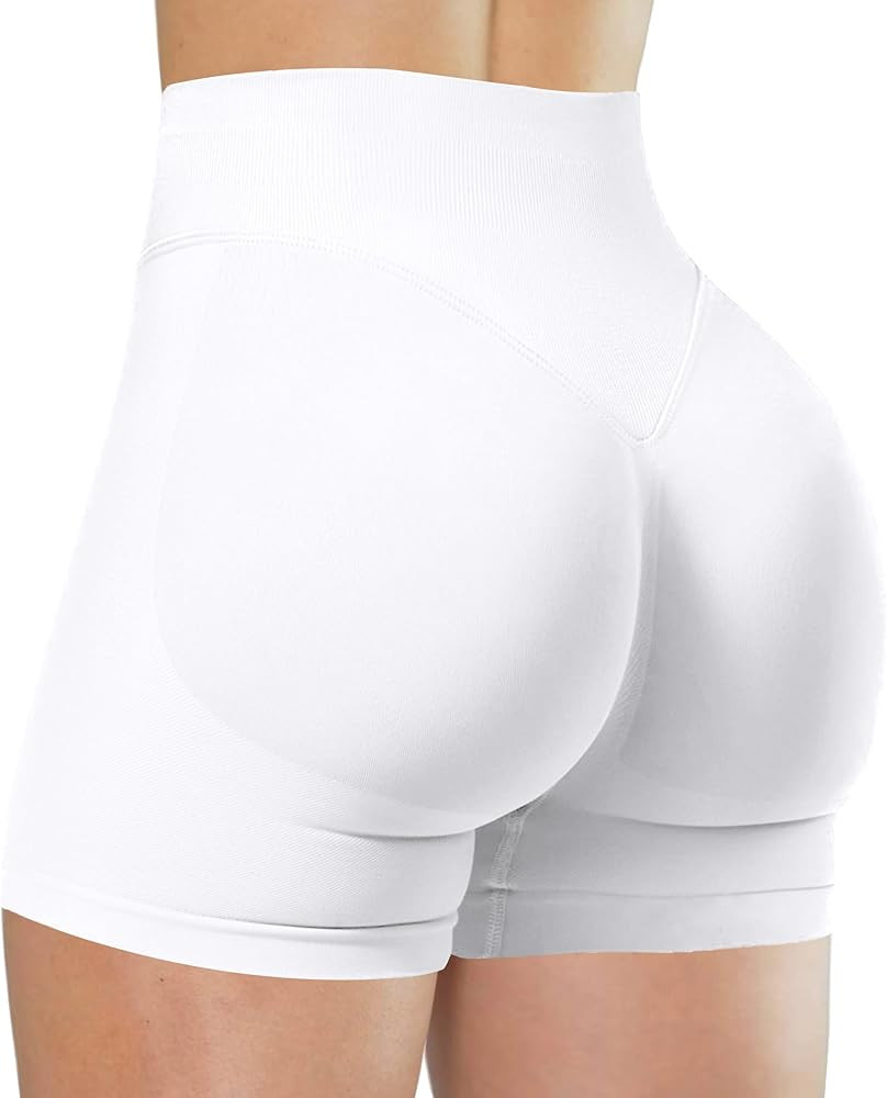 Unthewe Womens Workout Seamless Scrunch Butt Lifting Shorts High Waisted Tummy Control Gym Yoga S... | Amazon (US)
