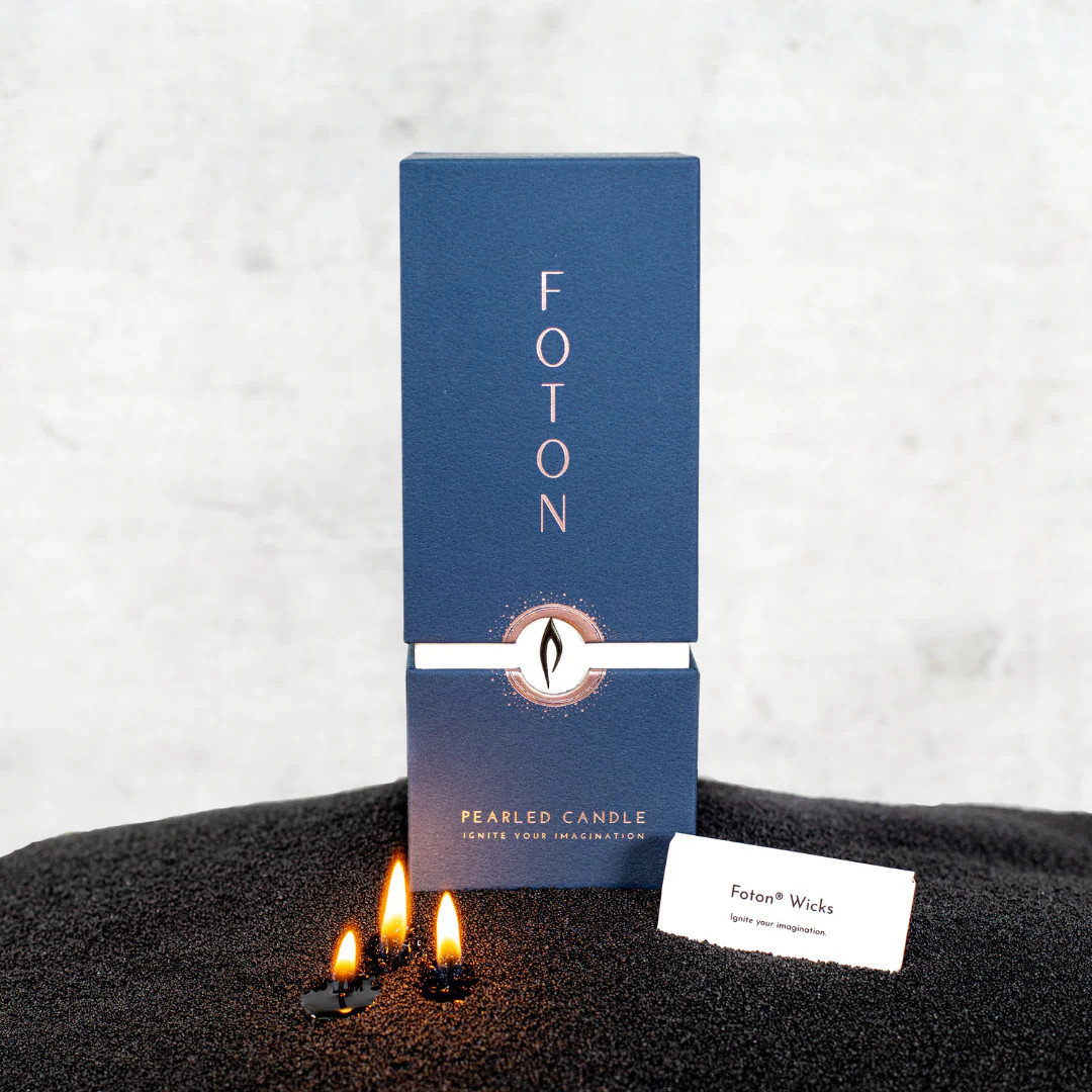 The Original - Unscented Colored | Foton Pearled Candle