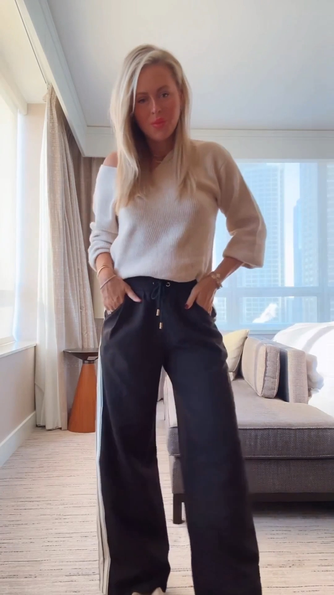 What I wore in the city! 
Elevated casual brunch outfit in the city! 
I’m in smalls

Winter outfit. Holiday look. New Year’s Eve. New year’s. 

#LTKHoliday #LTKootd #LTKSeasonal