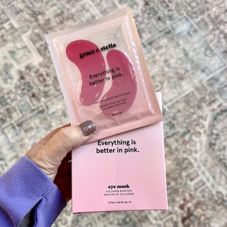 Oooh! The pink Grace & Stella Eye Masks on ⚡ score ⬇️! If you've bought the brand before, you may see an additional clippable! The pink are for firming and moisturizing! (#ad)

#LTKSaleAlert #LTKFindsUnder50 #LTKBeauty
