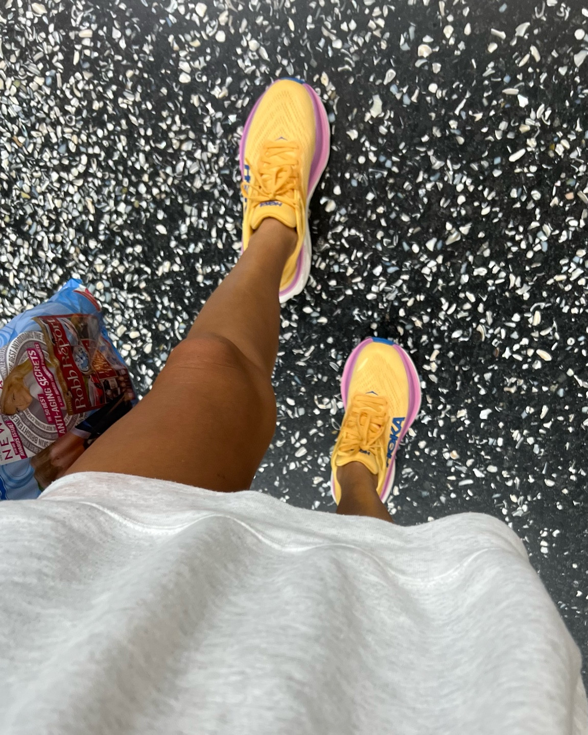 Bright gym sneakers 

True to size 
Hoka sneakers 

#LTKshoecrush #LTKU #LTKtravel