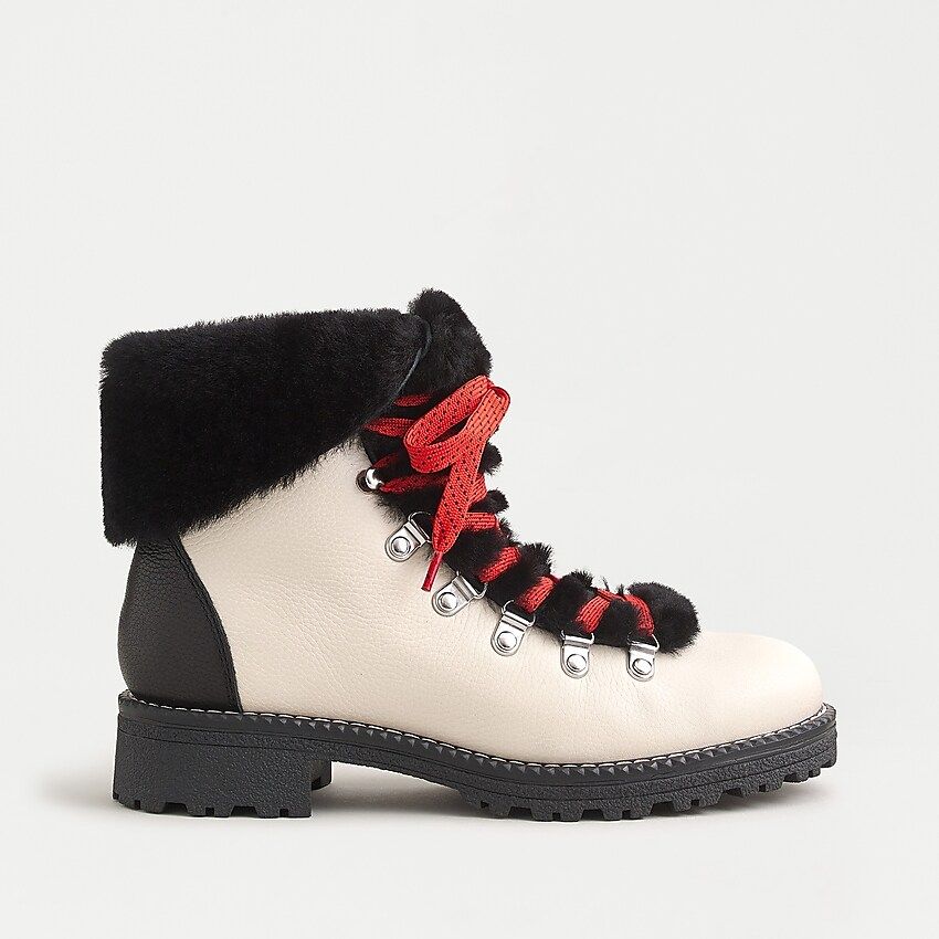 Nordic boots in leather | J.Crew US