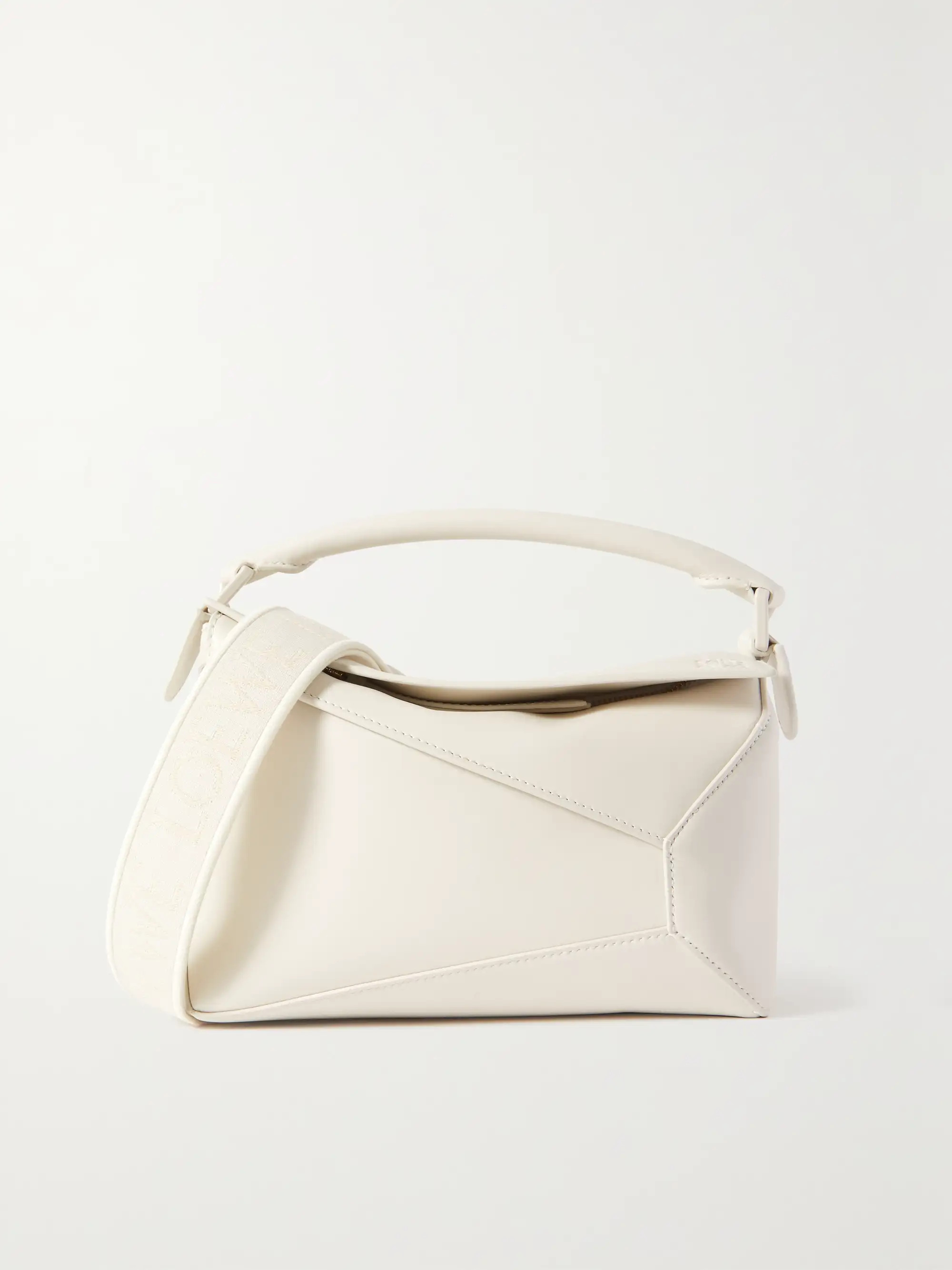 Puzzle Edge small leather shoulder bag | NET-A-PORTER (US)