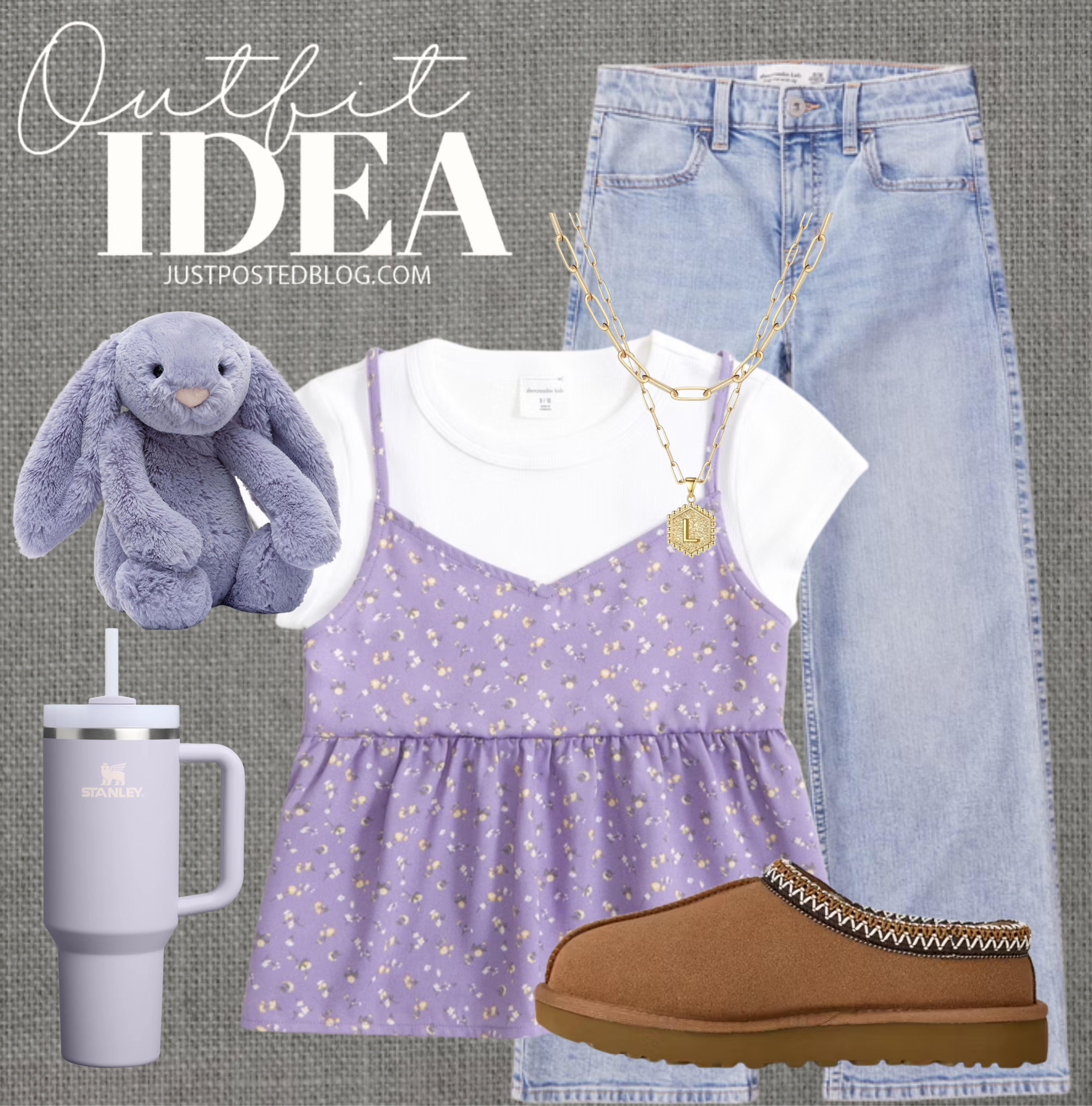 This top is SO cute and it is on sale!! This is such a good outfit for tweens and teens!! 

 