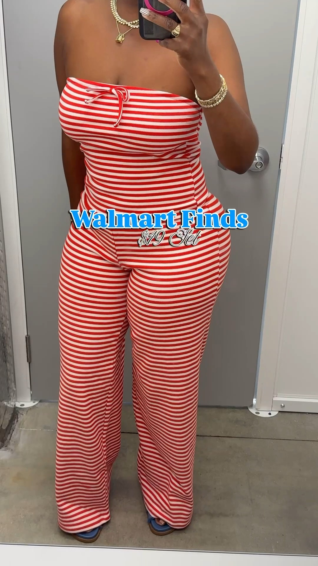 One thing about me… I’m gonna stretch a cute set ALL the way out ✨

This striped set came in red and blue and mixing the tops + bottoms gave me 4 different outfit combos for under $20. Soft, stretchy, comfy, and made for vacation pictures you “accidentally” take all day ☀️🏖️

#LTKootd #LTKSeasonal #LTKSaleAlert