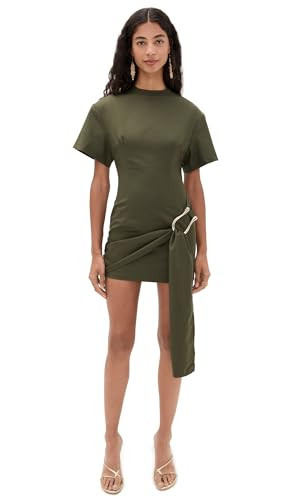 Lioness Women's Martini Mini Dress, Olive, Green, XL | Amazon (US)
