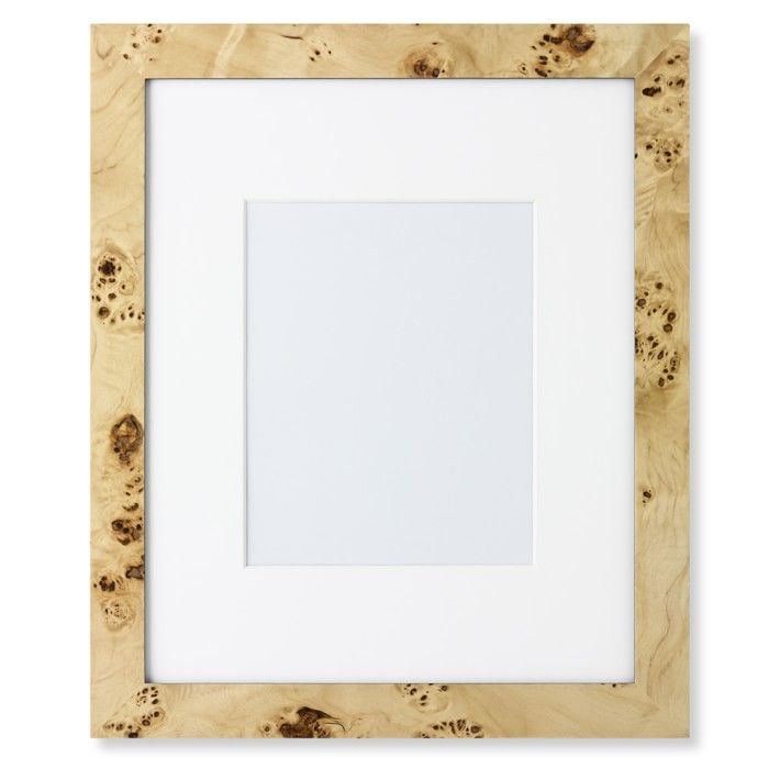 Exotic Burl Wood Gallery Frame | Williams-Sonoma