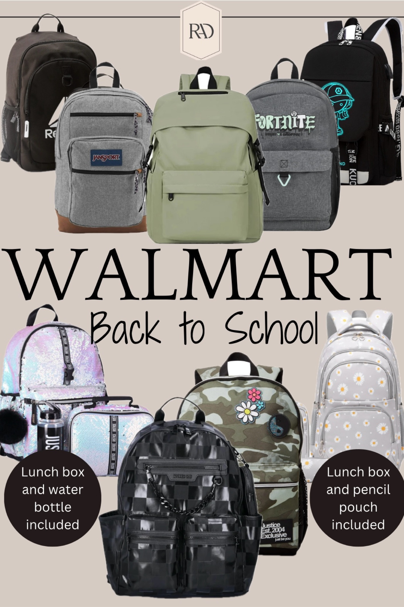 Affordable School backpacks @walmart for the whole family! Teen backpacks, girl backpacks, boy backpacks, trendy backpacks #walmartpartner #walmartfashion

#LTKBacktoSchool #LTKFamily #LTKFindsUnder50