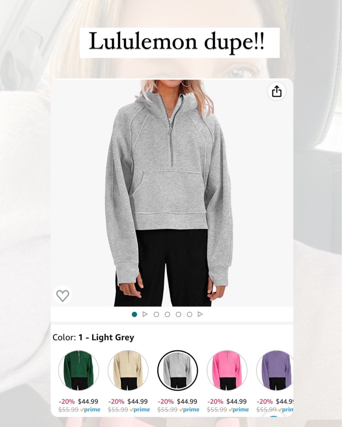 Lululemon dupe! #ltkseasonal #ltkfind #ltku #ltkstyletip #ltkworkwear

#LTKunder50 #LTKfit #LTKsalealert