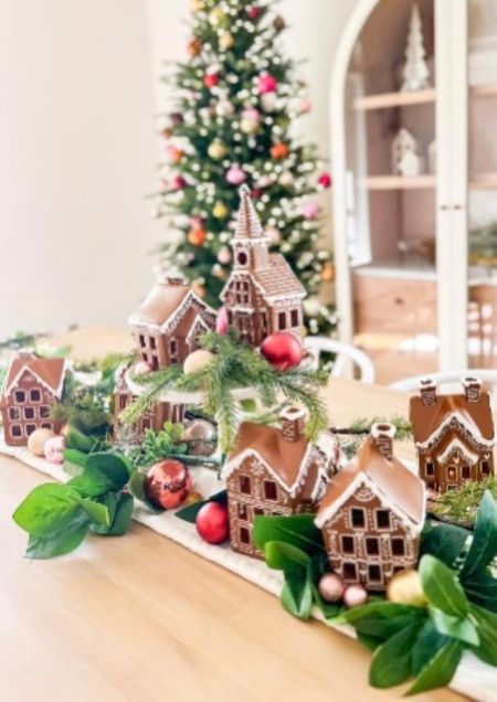 Create a gingerbread Christmas village inspired by the sold out pottery barn version. Make it for $50 instead of $300+. 

#LTKhome #LTKHoliday #LTKSeasonal