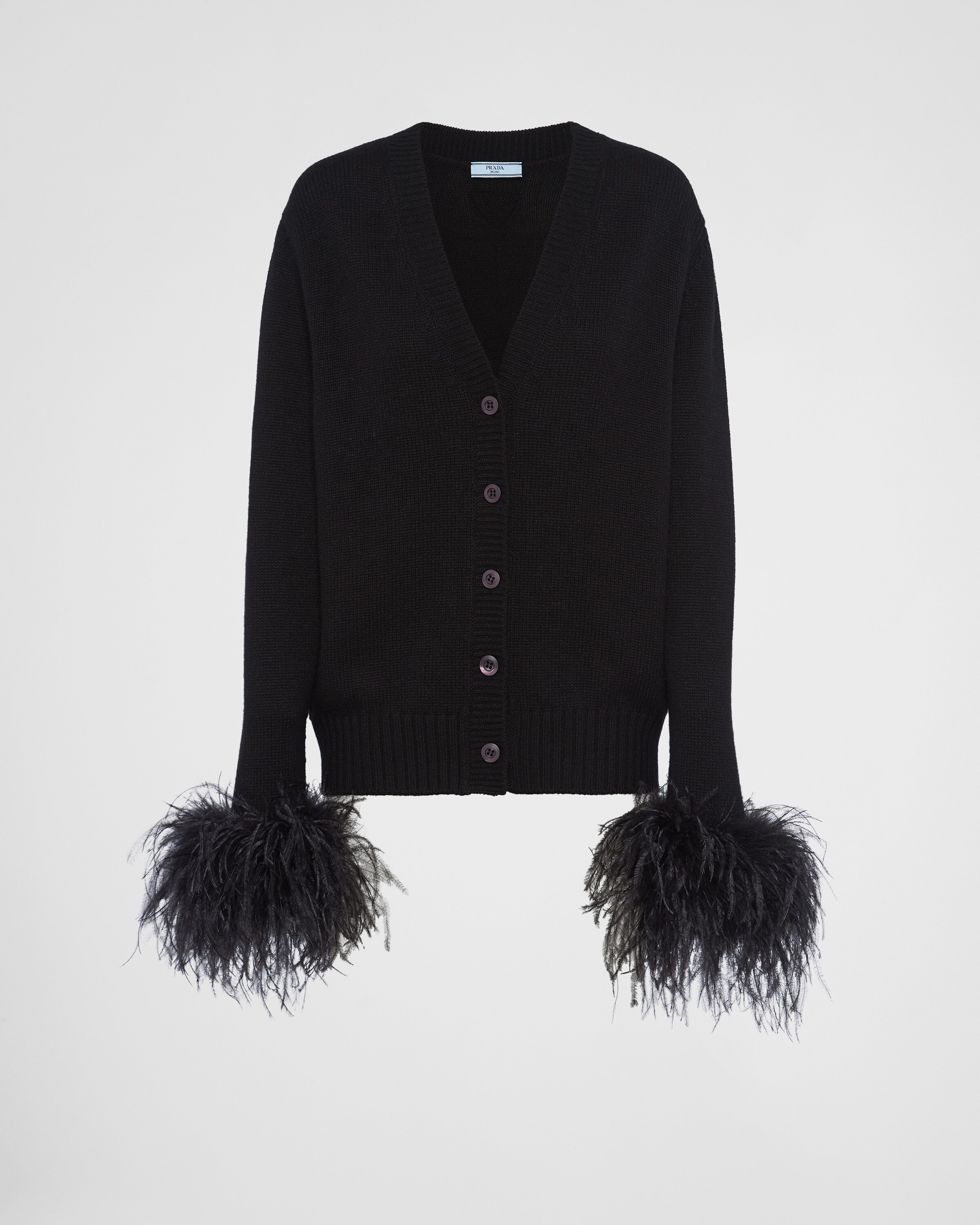 Cashmere cardigan | Prada US