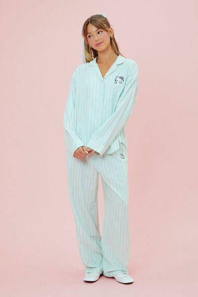 Hello Kitty Pajama Shirt & Pants Set | Forever 21