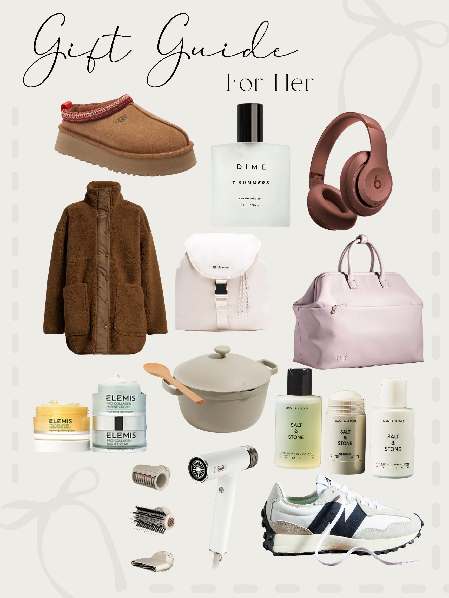 Gift guide for her to make your shopping simple! Here are some great ideas for all the women in your life.  

 #LTKGiftGuide #LTKHoliday #LTKSeasonal