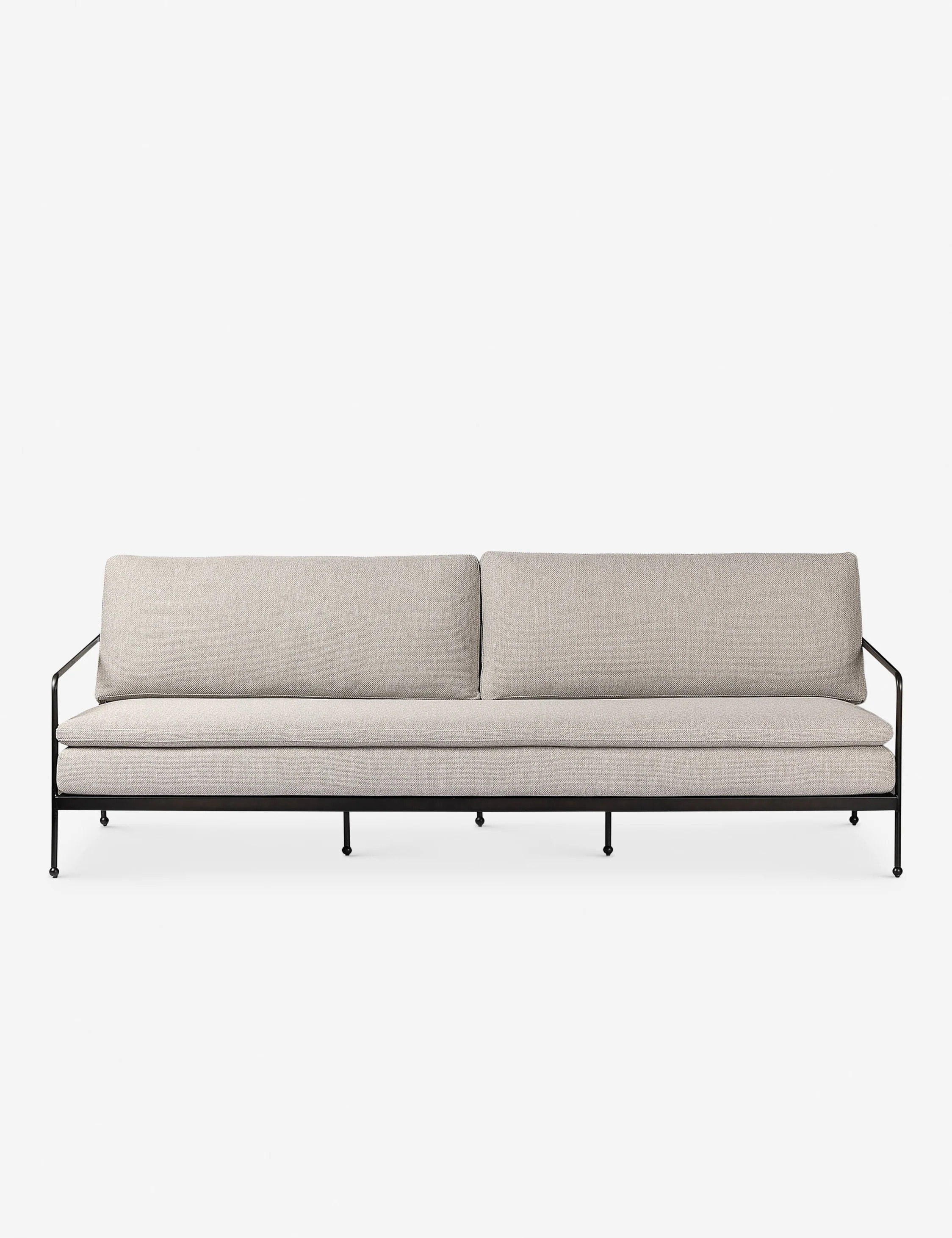 Gracen Outdoor Sofa, Gray | Lulu and Georgia 