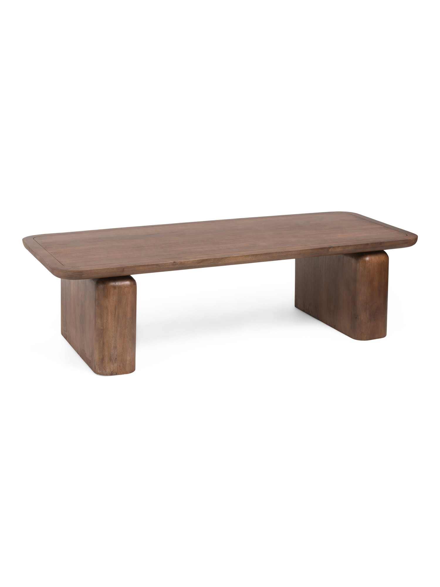 68x28x18 Solid Mango Wood Chloe Coffee Table | TJ Maxx