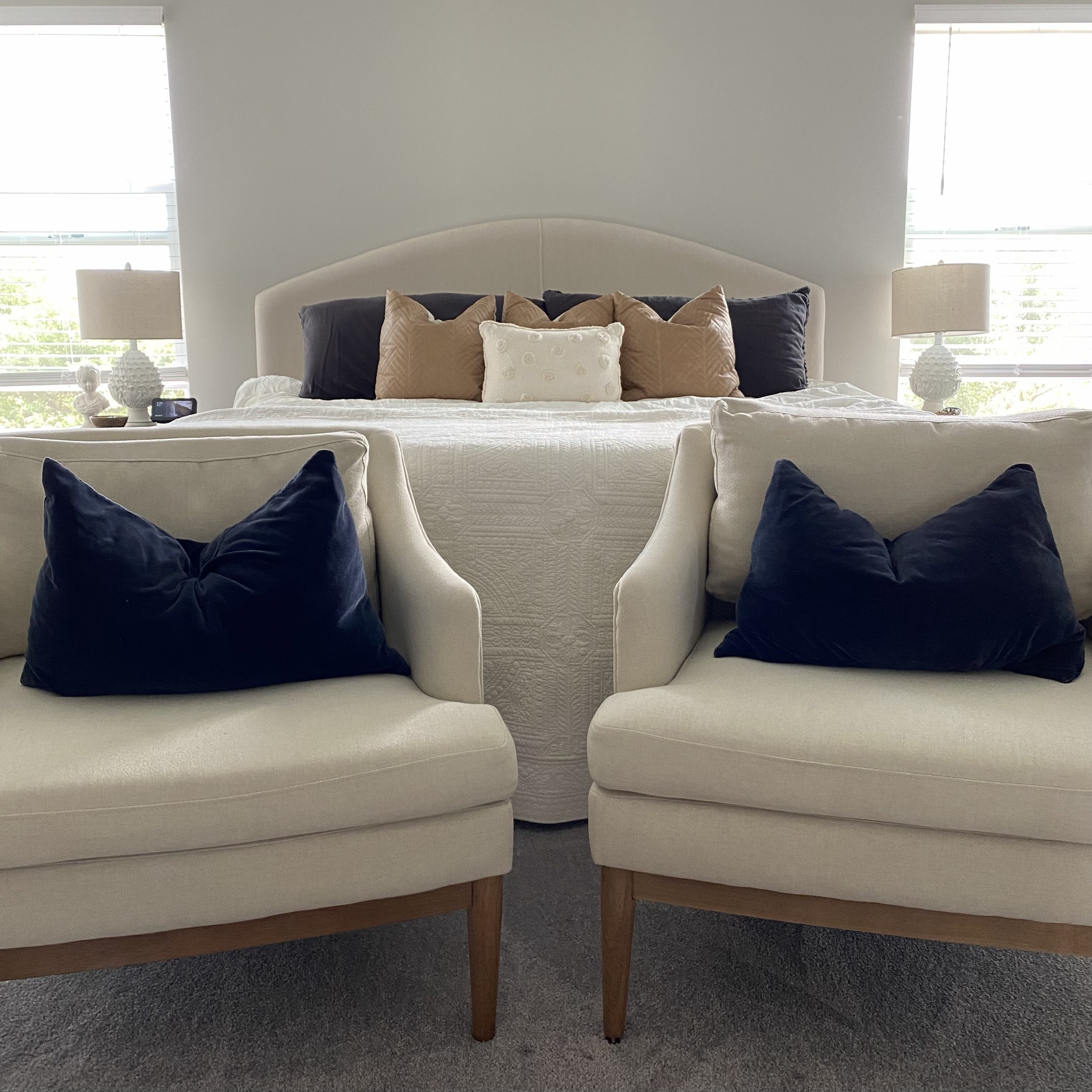 A room that never gets any attention… mine. 
#masterbedroom #neurtraldecor #needsattention

#LTKdayinmylife #LTKOver40 #LTKHome