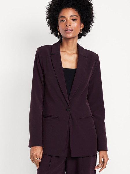 Classic Double-Weave Blazer | Old Navy (US)