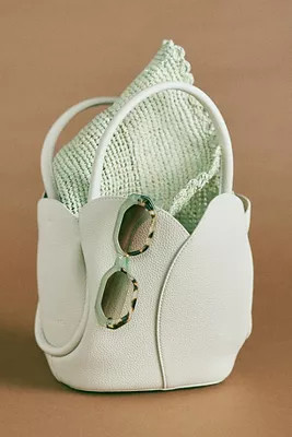 Melie Bianco Tulip Top-Handle Crossbody Tote | Anthropologie (US)