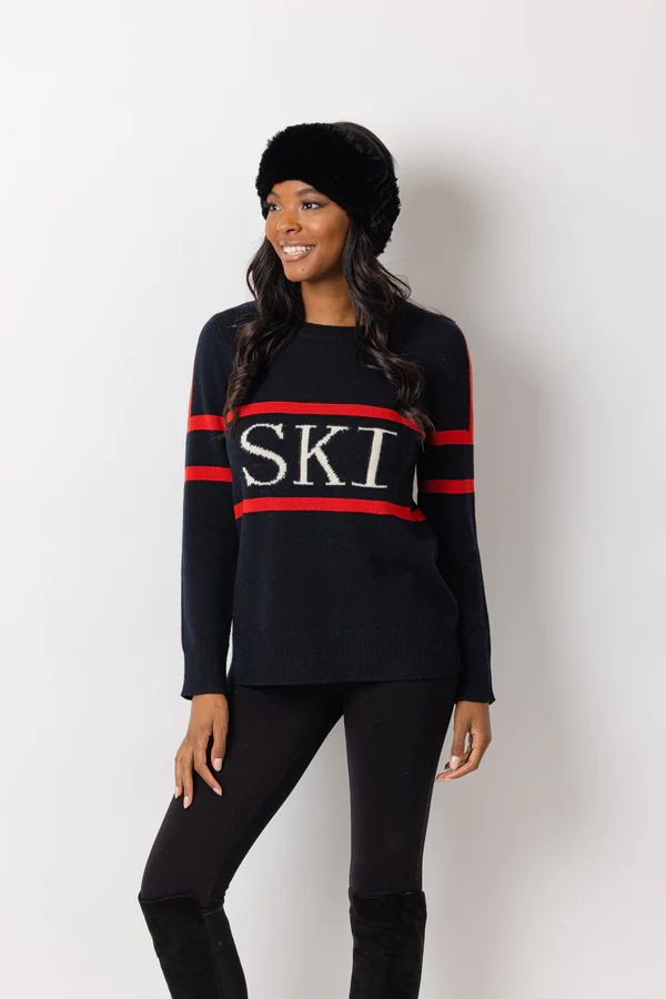 Black Ski Sweater | Sail to Sable