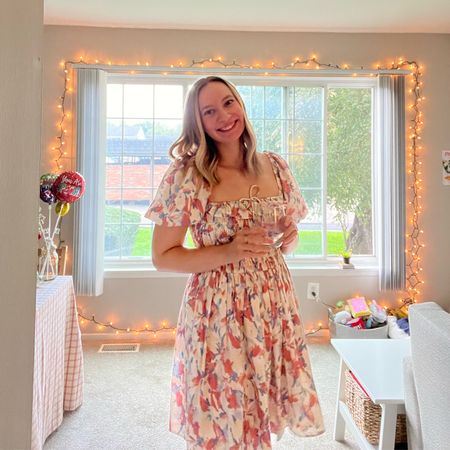 Birthday OOTD 🥰💖🌦️🌸🌱 dress is old from Abercrombie but linked a few similar! Abercrombie is one of my favorite places to get dresses! In their short dresses I typically get a M regular and I am 5’7”!

#LTKSeasonal #LTKFind #LTKBacktoSchool