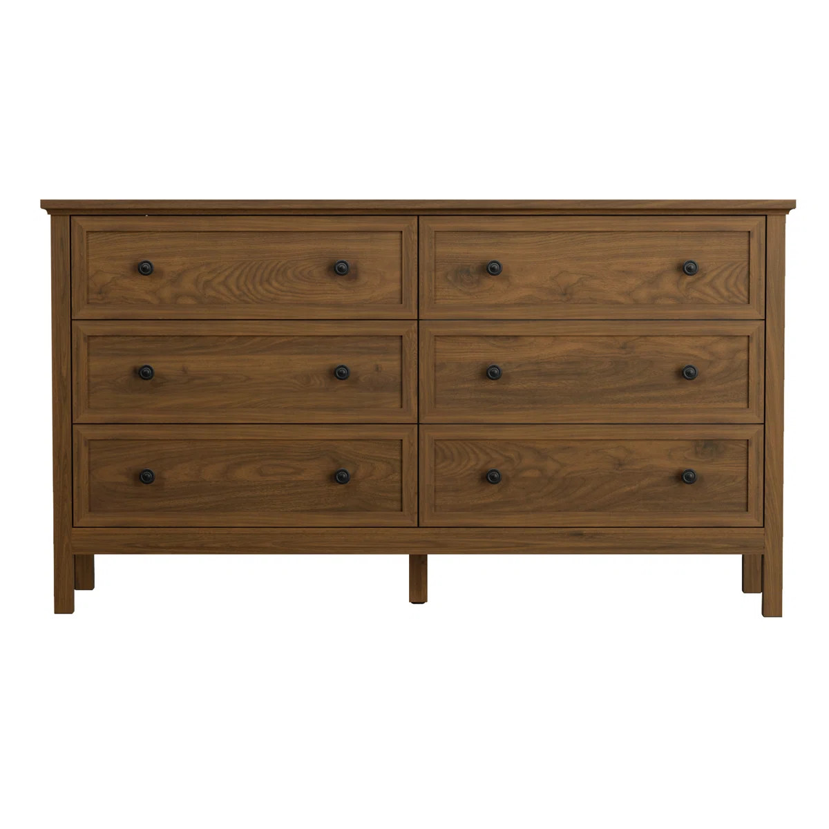55.1" W 6 Drawer Dresser for Living Room, Bedroom | Wayfair North America
