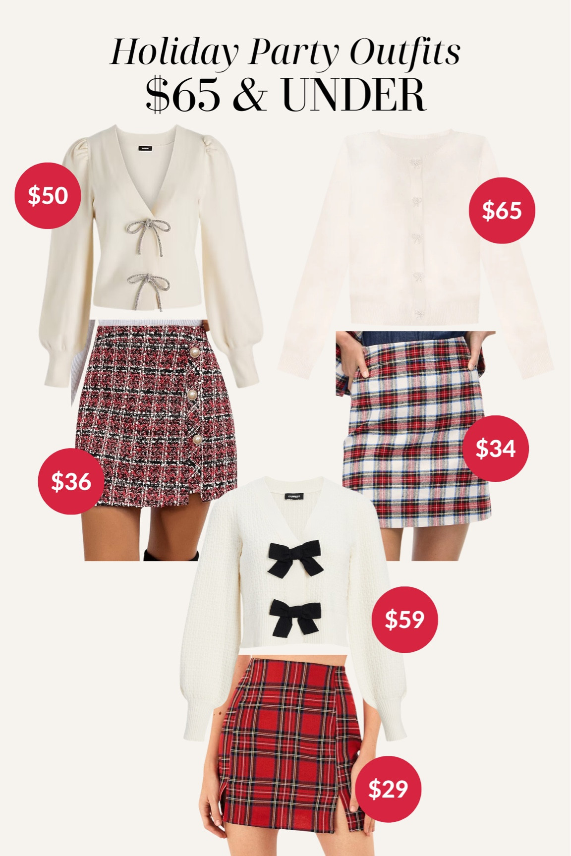 Holiday party outfits $65 & under!!

#LTKHoliday #LTKparties #LTKsalealert