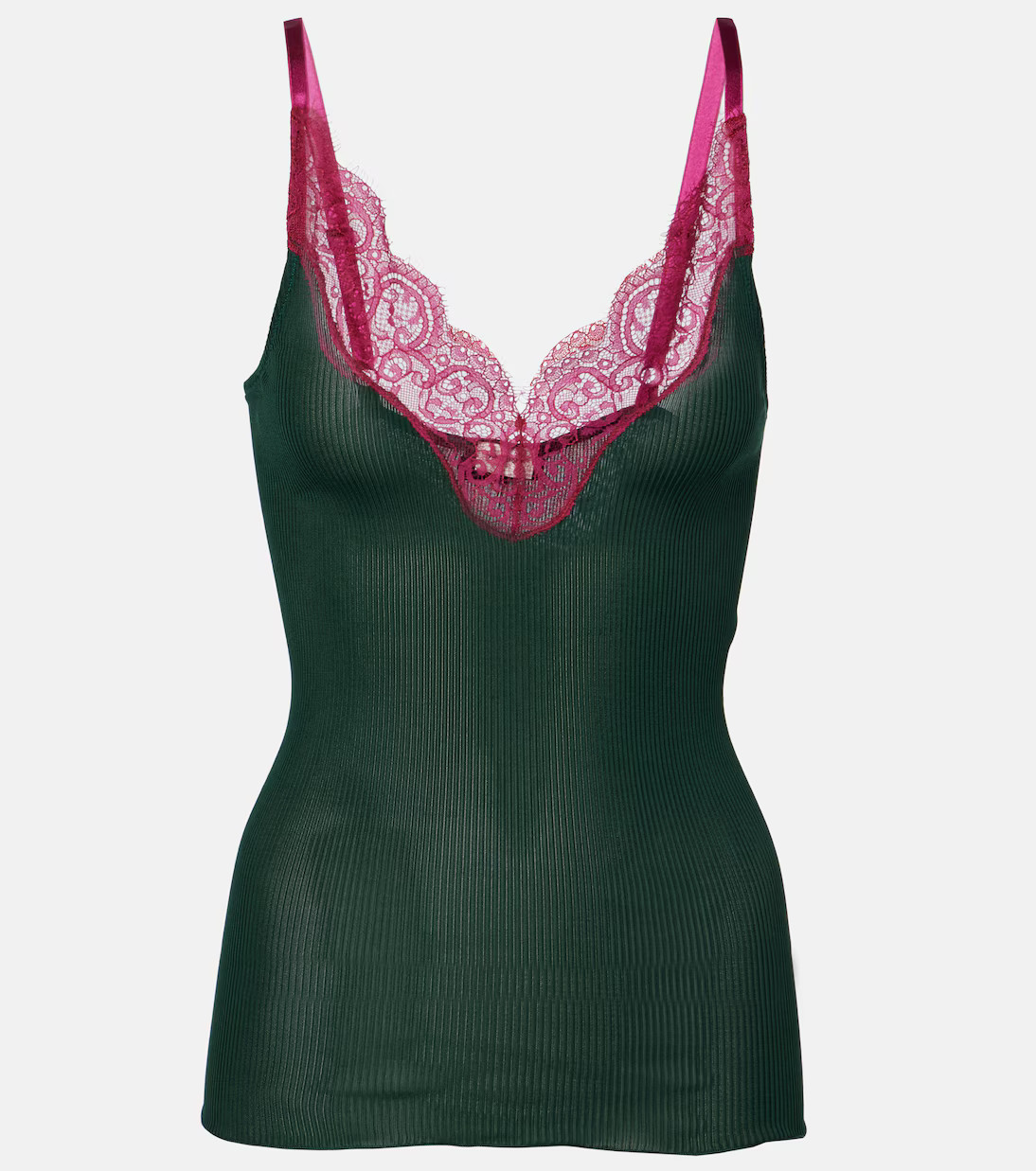 Silk satin top | Mytheresa (US/CA)