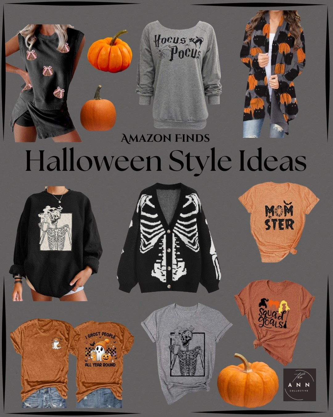 Sometimes you just want the Halloween spirit without a full costume. These tees, sweatshirts and cardigans are a fun way to celebrate while still keeping it casual.

#LTKHalloween #LTKSeasonal #LTKStyleTip