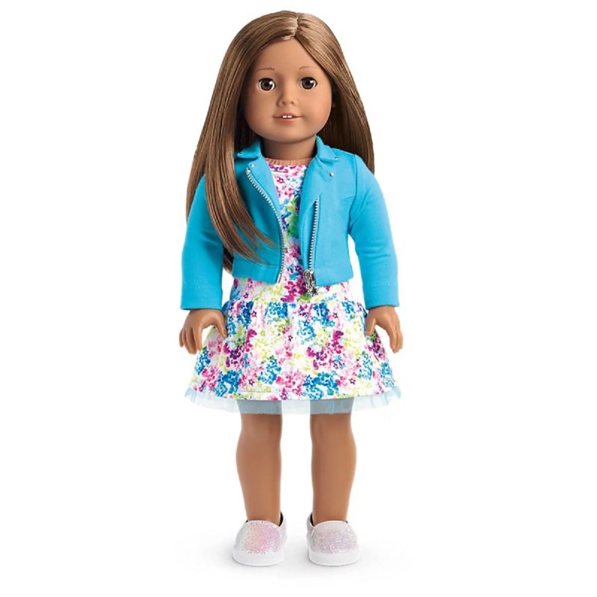 American Girl Truly Me DN29 Doll- Medium Skin, Brown Hair & Brown Eyes - 18" Doll | Walmart (US)
