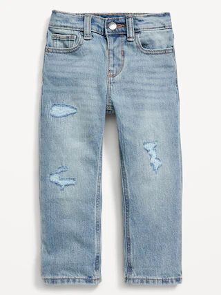 Unisex Loose Ripped Stretch Jeans for Toddler | Old Navy (US)