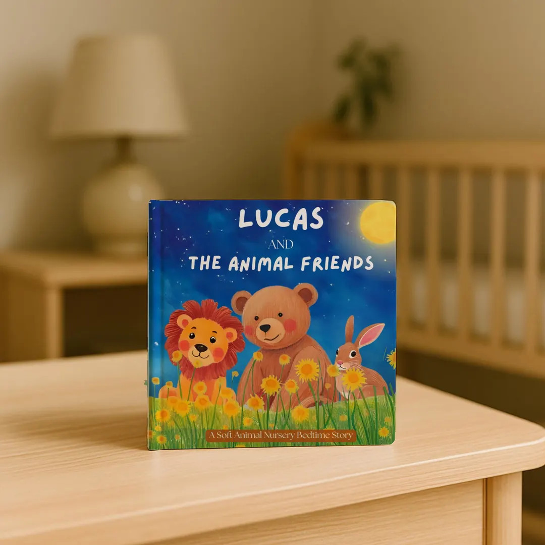 Personalized Baby Book: Custom Gift For Baby | First Birthday Gift | Animal Bedtime Story with Cu... | Etsy (US)