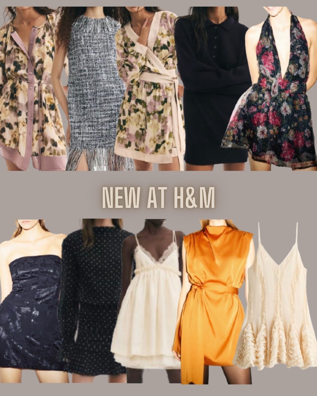 H&M fashion
Mini dress
Party dress
Holiday dress