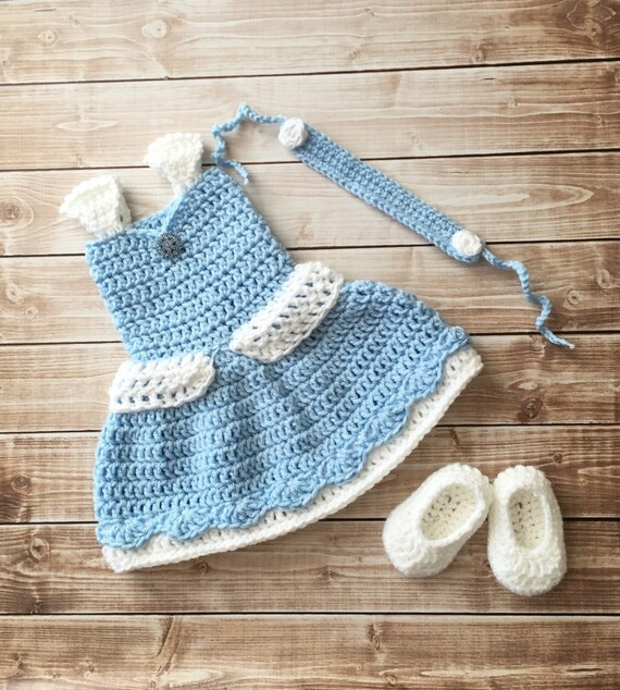 Princess Cinderella Inspired Costume/Crochet Princess Cinderella Dress/Cinderella/Princess Photo Pro | Etsy (US)