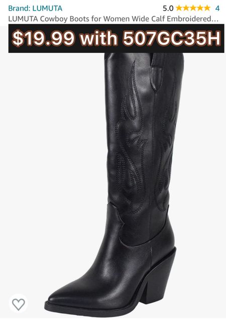 Western boots 

#LTKfindsunder50 #LTKsalealert #LTKshoecrush