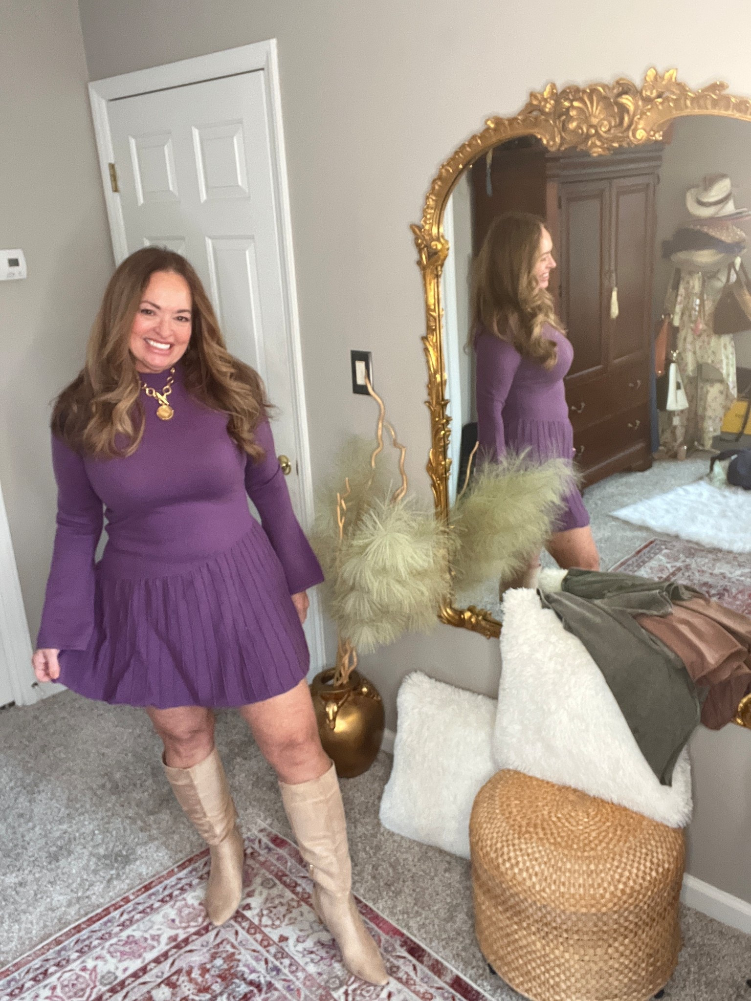 The most flattering viral short sweater dress with bell sleeves. Spring 2026 new color release.

#LTKgrwm #LTKValentine #LTKootd