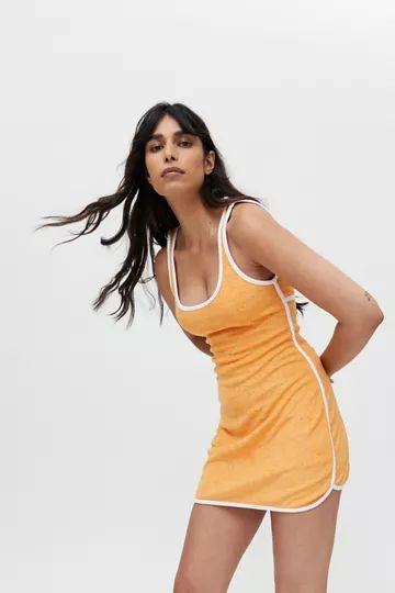 UO Terry Mini Dress | Urban Outfitters (US and RoW)