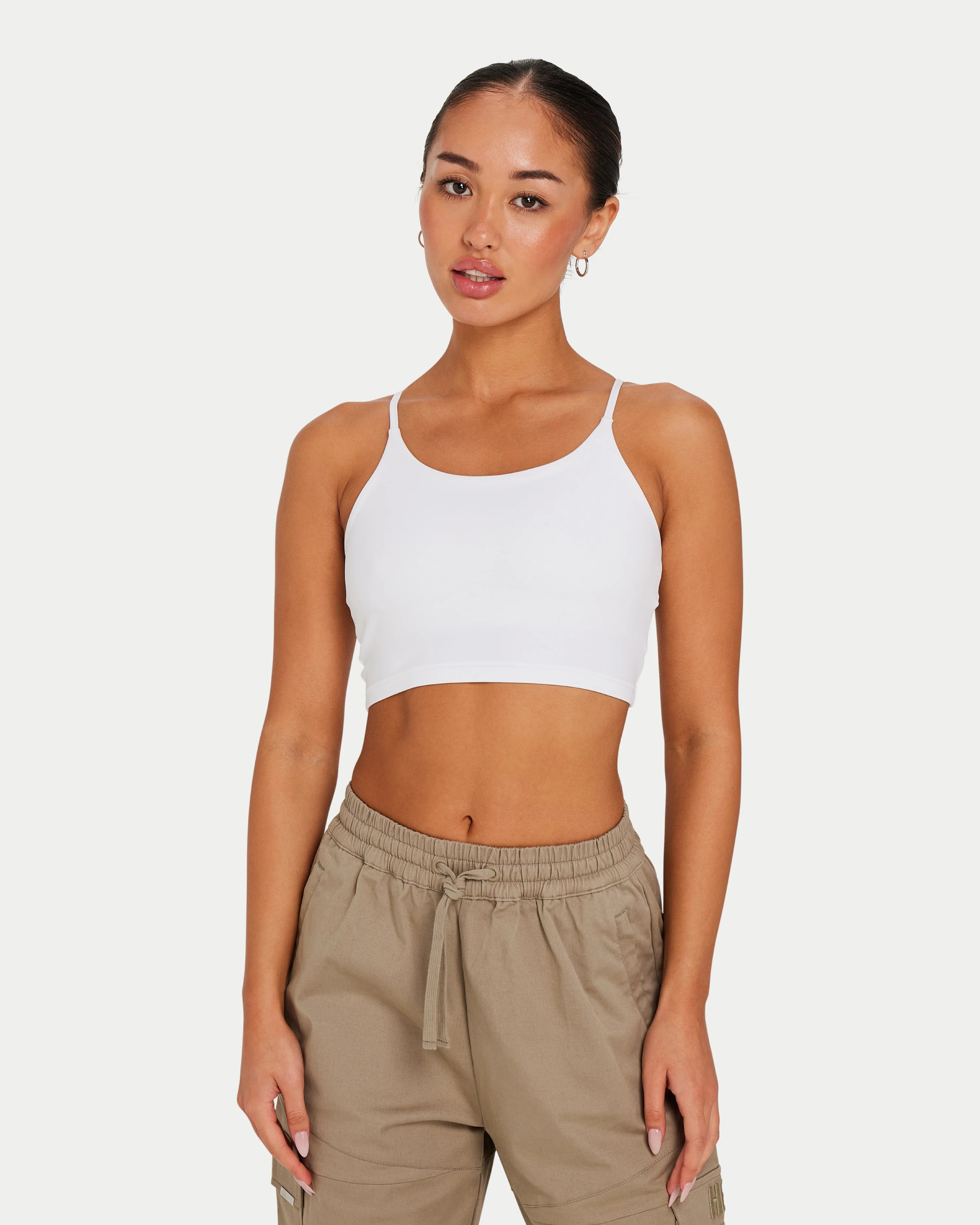 Womens Essential Crop Top - White | HERA Clothing | HERA Clothing