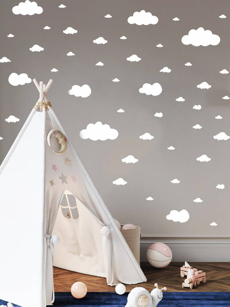 Kids Cloud Wall Sticker | SHEIN