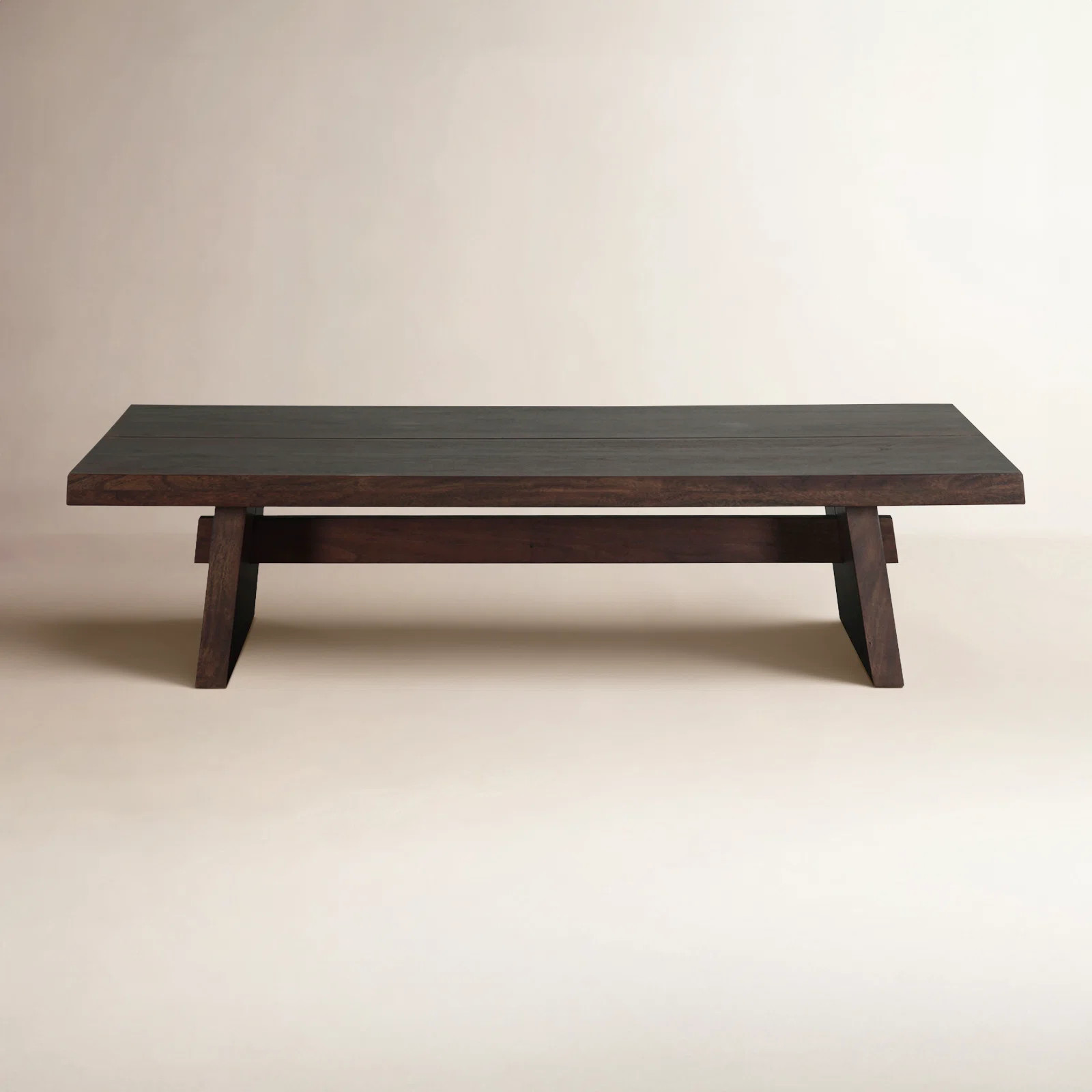 Carlo Acadia 58" Coffee Table In Coffee Bean | Birch Lane