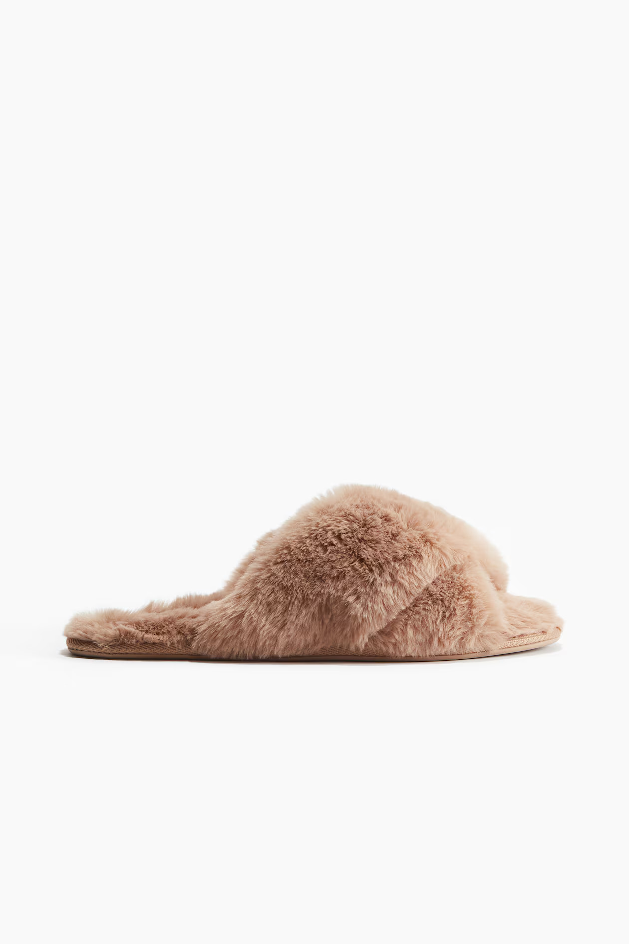 Fluffy slippers | H&M (UK, MY, IN, SG, PH, TW, HK)