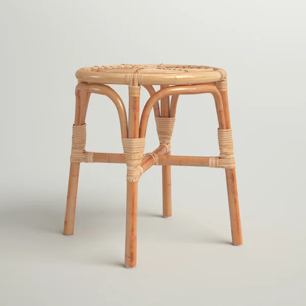 Bridgewater Rattan Accent Stool | Wayfair North America