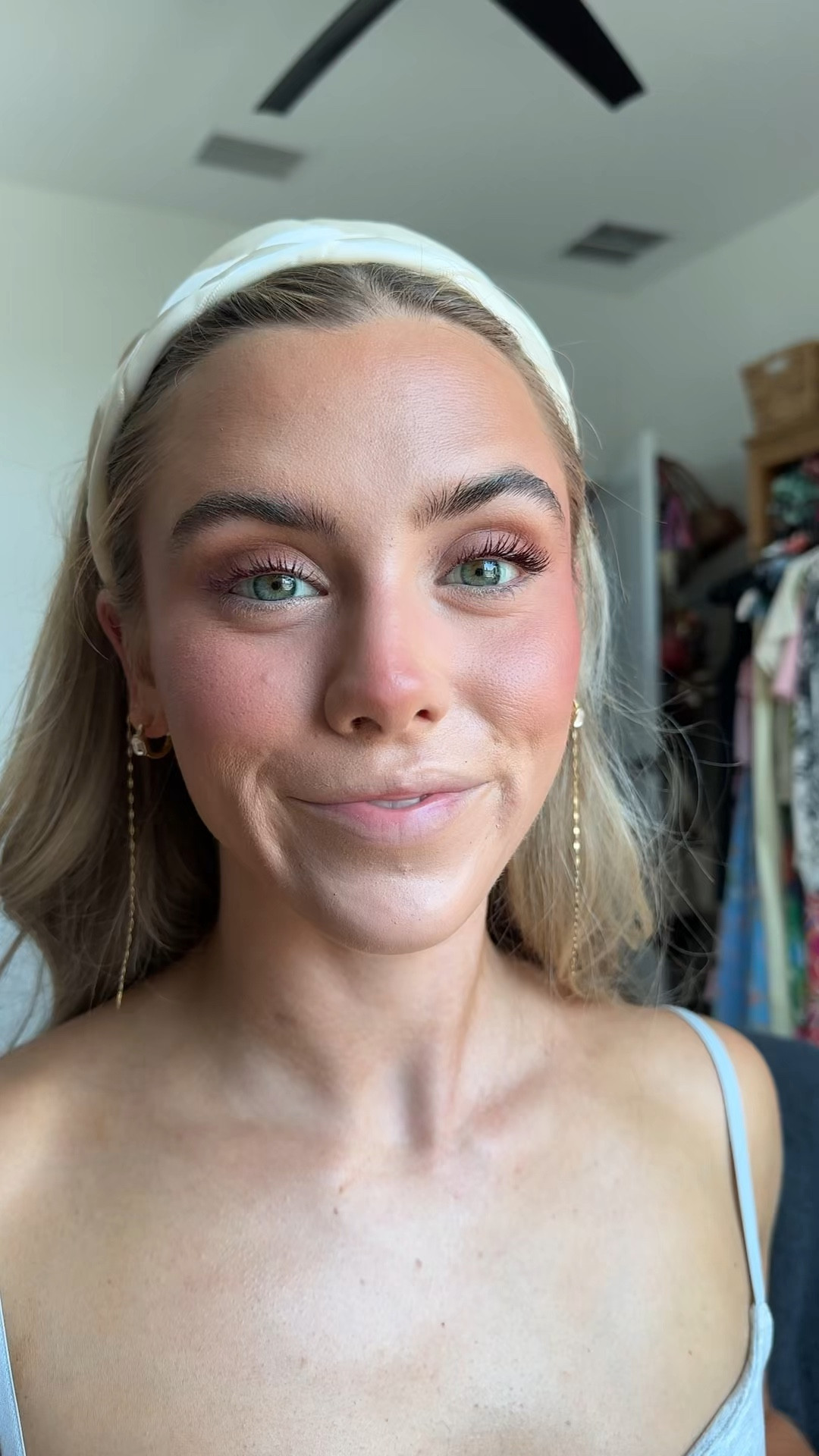 Haus labs highlighter shade fire opal. What it is: An innovative, clean highlighting powder that melts onto skin imparting a pure, radiant glow that optically smooths and illuminates. @Kohl's @Sephora 

#LTKselfcare #LTKBeauty #LTKgrwm