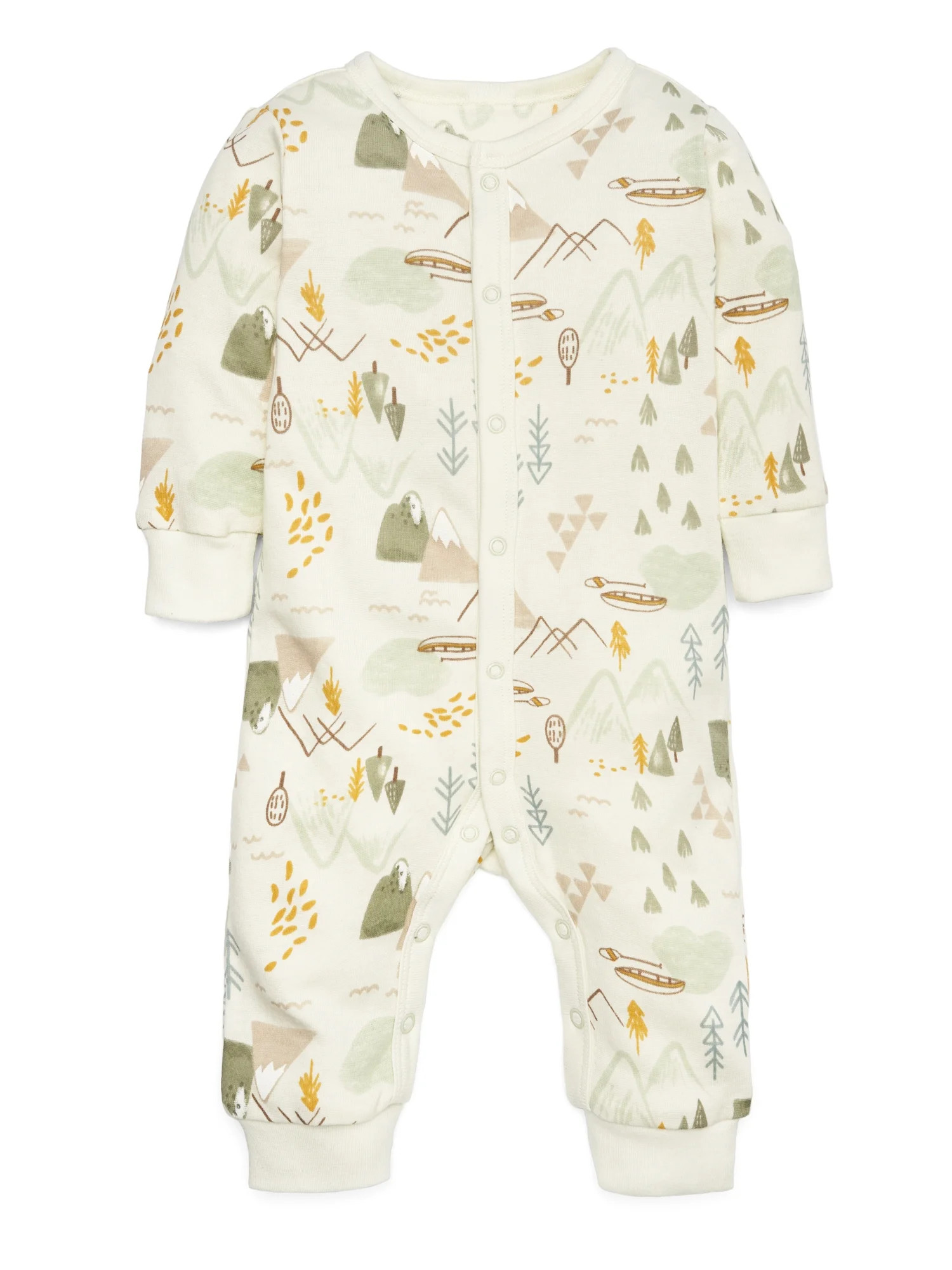 Modern Moments by Gerber Baby Boy or Girl Unisex Coverall, Sizes Newborn-12M - Walmart.com | Walmart (US)