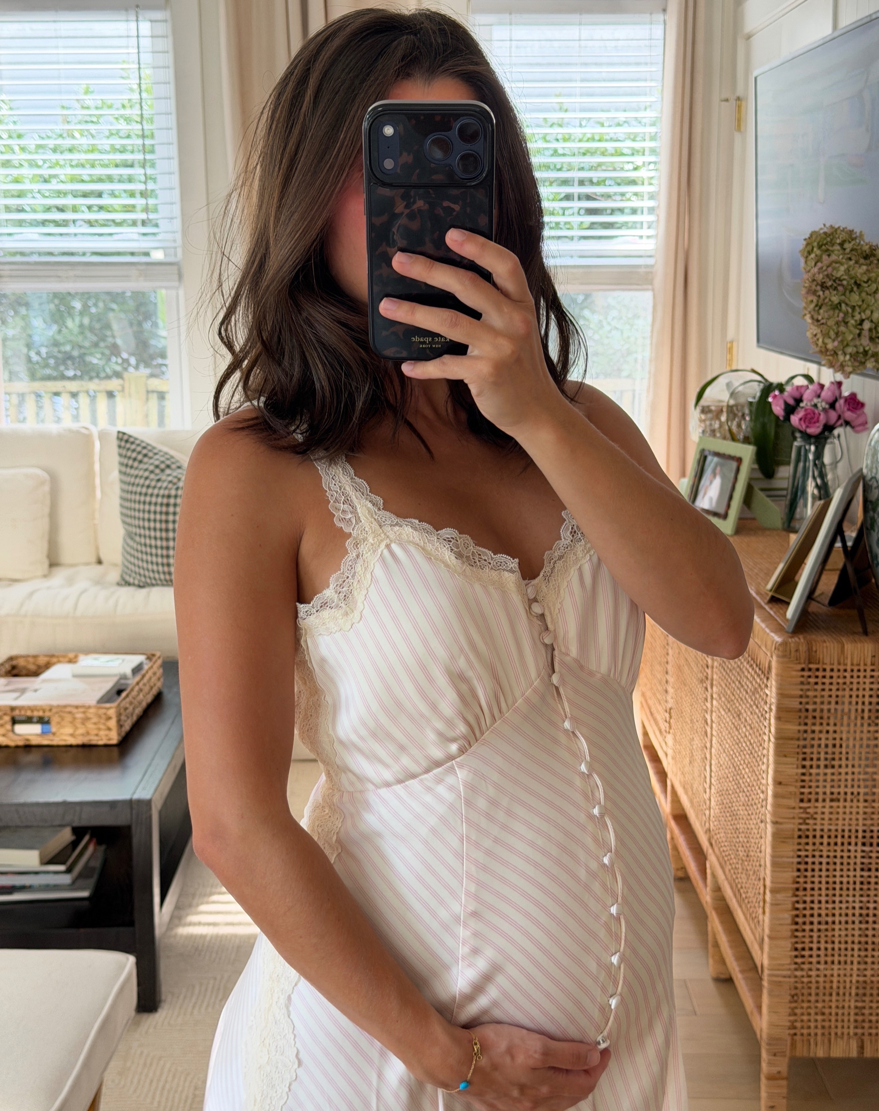 [7/16/26] ABERCROMBIE SALE! Code AFVIVIANE for stackable 15% off current promos. I’m wearing medium in dress, small would’ve been great too. Can unbutton and wear as duster + available in 3 other color options. Currently 32 weeks pregnant for reference! 

[Use code AFVIVIANE to get an additional 15% off almost everything in stores and online at checkout from July 16, 2026 to July 20, 2026 in US/CA. Exclusions apply. See details online.]

#LTKSaleAlert #LTKPetite #LTKBump