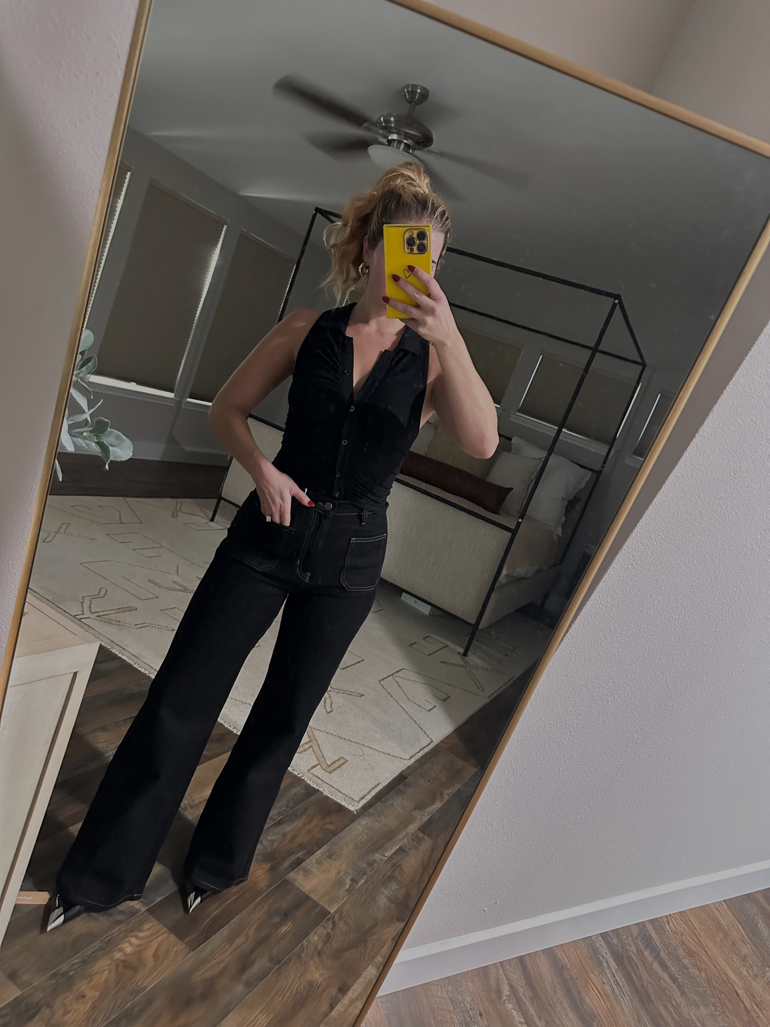 Black polo tank top under $100 that will last! 

#LTKfindsunder100 #LTKfindsunder50 #LTKsalealert