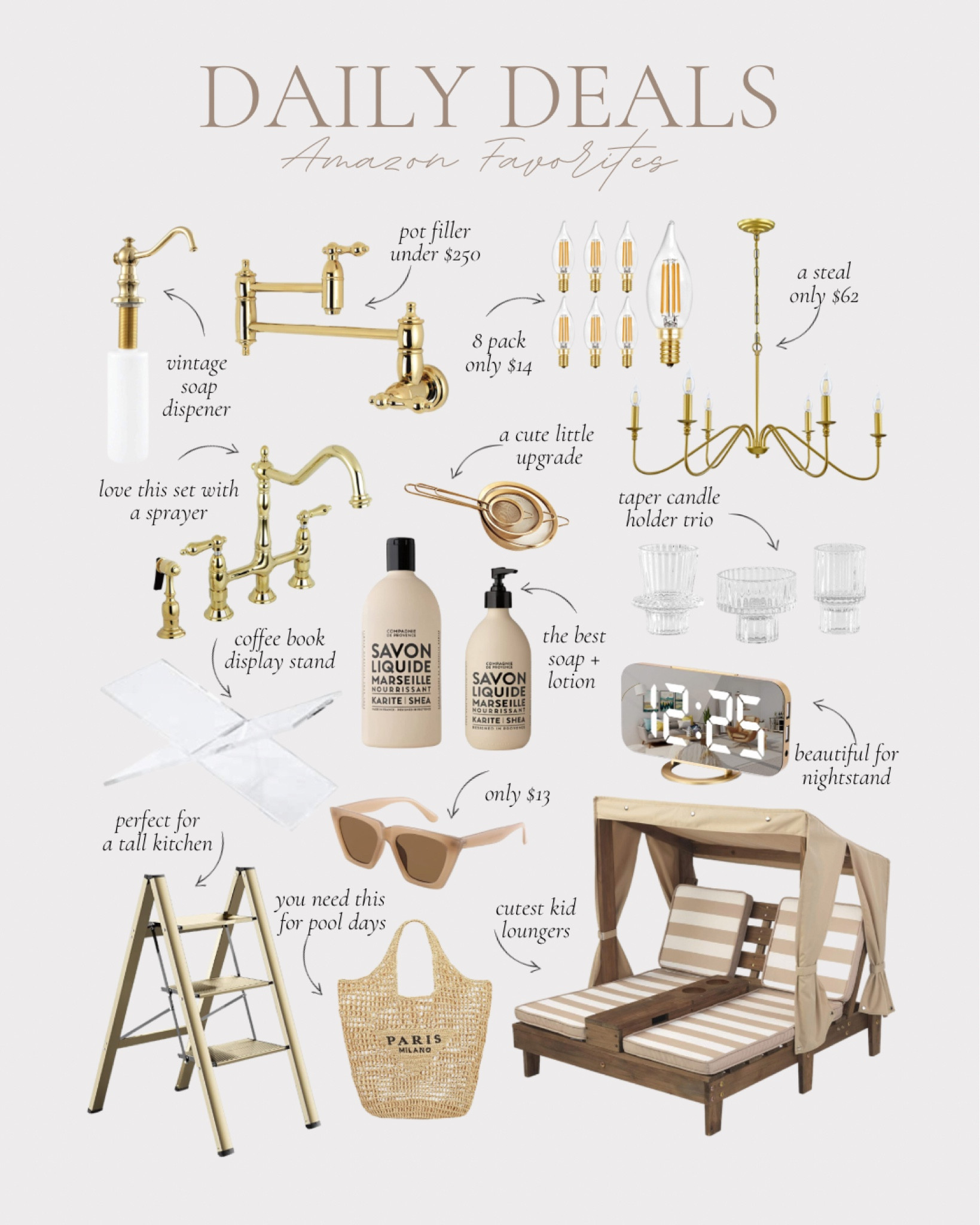 Daily deal - Amazon sale - home decor sale - Amazon must haves - Amazon fashion - furniture on sale - barware - candles - home - home accents - rugs - beauty

#LTKhome #LTKstyletip #LTKsalealert