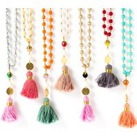 Tassel Necklace  Long Tassel Necklace  Long Necklace  Hippie Tassel Necklace  Necklace with Tassel   Bohemian Necklace   Necklace for wife | Etsy (US)