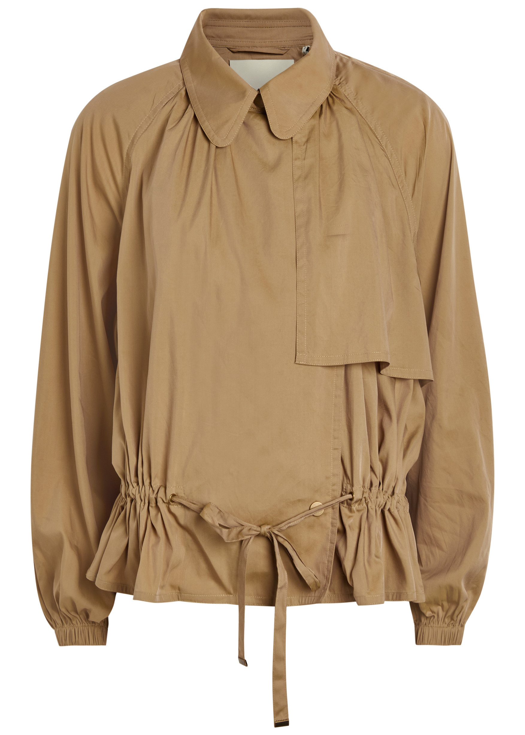 Gwenola drawstring woven trench jacket | Harvey Nichols